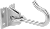Image of Product. Front orientation. Hanging Hooks. Heavy Duty Hanging Hooks, Style U.