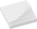 Image of Product. Front orientation. Sticky Notes. Post-It Notes, Lined.