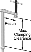 Image of Product. Front orientation. Contains Annotated. Fixture Tables. Hold-Down Clamps.