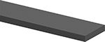Image of Product. Front orientation. Rubber. High-Strength Neoprene Strips, Smooth Texture.