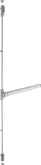 Image of Product. Front orientation. Push Bars. Corrosion-Resistant Push Bars, For Double Doors.
