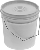 Image of Product. Front orientation. Surface Fillers. Leak-Stopping Concrete Crack Fillers, Cement, Pail.