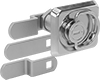 Recessed Ring-Handle Keyed Cam Locks
