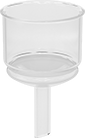 Image of Product. Borosilicate Glass. Front orientation. Borosilicate Glass. Filtering Funnels .