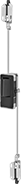 Image of Product. Front orientation. Multipoint Latches. Paddle-Handle Multipoint Latches.