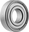 Image of Product. Front orientation. Ball Bearings. Electrically Insulating Ball Bearings, Shielded.
