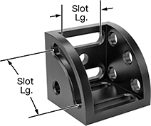 Image of Product. Style B. Front orientation. Contains Annotated. Fixture Squares. Fixture Squares, Style B.