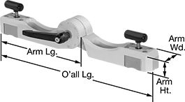 Image of ProductInUse. Front orientation. Contains Annotated. Magnetic Clamps. Easy On/Off Adjustable-Angle Magnetic Clamps.