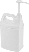 Image of Product. Front orientation. Push-Top Dispensers. Push-Top Dispenser Jugs, Opaque Polyethylene.
