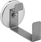 Image of Product. Front orientation. Hanging Hooks. Magnetic-Back Hanging Hooks, Style G.