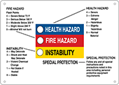 Image of Product. Front orientation. Signs. Color Stripe Signs.