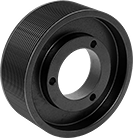 Image of Product. Front orientation. V-Belt Drive Pulleys. Quick-Disconnect (QD) Bushing-Bore V-Belt Drive Pulleys, 16 Grooves.