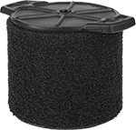 Image of Product. Foam Filter (Cartridge). Front orientation. Vacuum Cleaner Filters. Cartridge Filters, Foam Filters.