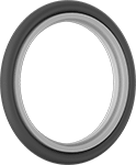 Image of Product. Side 1. Front orientation. Buffering Seals. High-Speed Hydraulic Cylinder Buffering Seals.