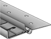 Wraparound Full-Length Entry Door Hinges