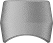 Image of Product. Female × Butt Weld. Front orientation. Pipe and Fittings. High-Pressure Stainless Steel Socket-Connect Pipe Fittings, Tee Outlets, Socket Connect Female × Butt Weld.