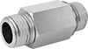 Low-Pressure Stainless Steel Threaded Pipe Fittings with Sealant
