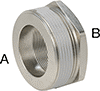 Low-Pressure Stainless Steel Threaded Pipe Fittings with Sealant