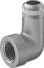 Low-Pressure Stainless Steel Threaded Pipe Fittings with Sealant