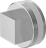 Low-Pressure Stainless Steel Threaded Pipe Fittings with Sealant