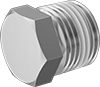 Low-Pressure Stainless Steel Threaded Pipe Fittings with Sealant
