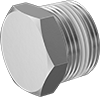 Low-Pressure Stainless Steel Threaded Pipe Fittings with Sealant