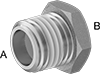 Low-Pressure Stainless Steel Threaded Pipe Fittings with Sealant