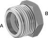 Low-Pressure Stainless Steel Threaded Pipe Fittings with Sealant