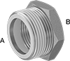 Low-Pressure Stainless Steel Threaded Pipe Fittings with Sealant