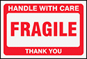 Image of Product. Front orientation. Labels. Shipping Labels , Fragile—Handle With Care Thank You.
