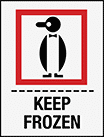 Image of Product. Front orientation. Labels. Shipping Labels , Keep Frozen.