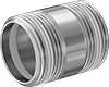 Standard-Wall Stainless Steel Threaded Pipe Nipples and Pipe with Sealant