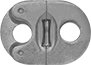 Image of Product. Front orientation. Fusible Links. Style 1.