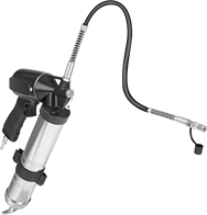Image of Product. Front orientation. Grease Guns. Air-Powered Pistol-Grip Grease Guns.
