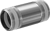 Standard-Wall Stainless Steel Threaded Pipe Nipples and Pipe with Sealant