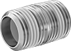 Standard-Wall Stainless Steel Threaded Pipe Nipples and Pipe with Sealant