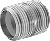 Standard-Wall Stainless Steel Threaded Pipe Nipples and Pipe with Sealant