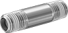 Standard-Wall Stainless Steel Threaded Pipe Nipples and Pipe with Sealant