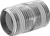 Standard-Wall Stainless Steel Threaded Pipe Nipples and Pipe with Sealant