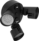 Image of Product. Style G. Front orientation. Security Lights. Adjustable-Head Security Lights, 3 Heads, Style G.