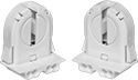 Image of Product. Front orientation. Light Sockets. Tight-Hold Sockets for Tubular Light Bulbs.