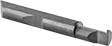 Image of Product. Front orientation. Lathe Tools. Quick-Change Lathe Tools and Holders, Retaining Ring Grooving Tools—Right Hand.