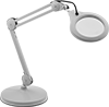 Economy LED Weighted-Base Workstation Magnifiers
