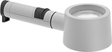 Image of Product. Front orientation. Magnifiers. Wide-Angle Illuminated Magnifying Glasses.