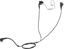 Image of Product. Front orientation. Headsets. Radio Earbuds, Style B.