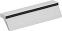 Image of Product. Style 2. Front orientation. Pull Handles and Knobs. Edge Pulls, Style 2—Threaded Hole.