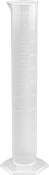 Image of Product. Front orientation. Graduated Cylinders. Plastic Graduated Cylinders, Style B.