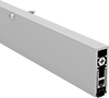 Half-Mortise Self-Adjusting Bottom-Mount Weatherstripping