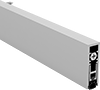Half-Mortise Self-Adjusting Bottom-Mount Weatherstripping