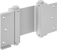 Image of Product. Front orientation. Hinges. Two-Way Swinging Door Hinges.
